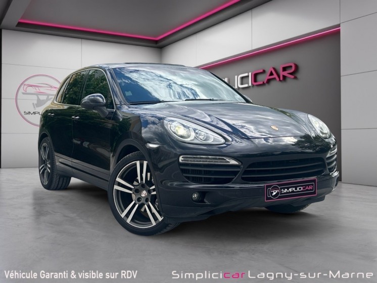 Porsche cayenne 4.2d v8 s tiptronic s a - limited edition - toit ouvrant occasion simplicicar lagny  simplicicar simplicibike...