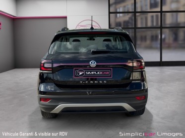 Volkswagen t-cross 1.0 tsi 95 start/stop bvm5 lounge occasion simplicicar limoges  simplicicar simplicibike france