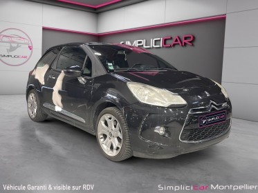 Citroen ds3 1.6thp 150ch sport chic garantie 12 mois occasion montpellier (34) simplicicar simplicibike france