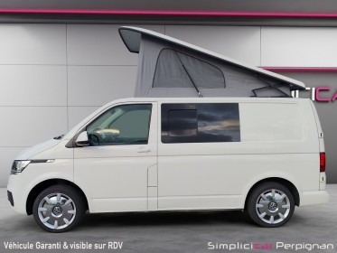 Volkswagen transporter 6.1 van l1h1 2.0 tdi 110 bvm5 business - frigo 30l - batterie secondaire - panneau solaire -...