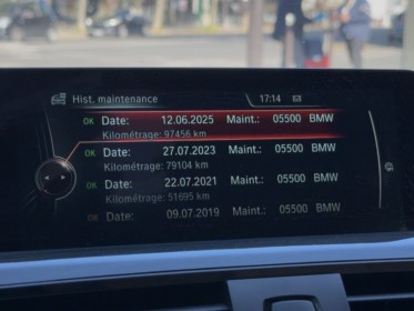 Bmw serie 4 gran coupe f36 420d 190 ch techno design a garantie 12 mois fulls entretien bmw affichage tête haute caméra...