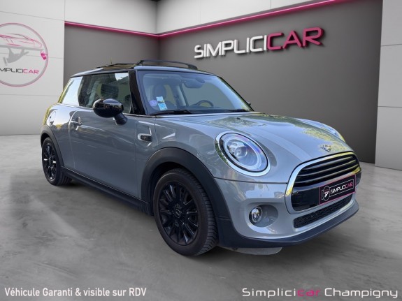 Mini hatch 3 portes f56 lci cooper 136 ch edition greenwich - toit ouvrant - carplay - sièges chauffants occasion...