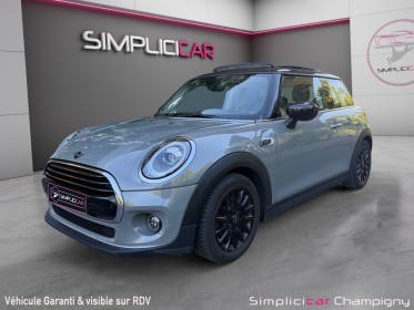 Mini hatch 3 portes f56 lci cooper 136 ch edition greenwich - toit ouvrant - carplay - sièges chauffants occasion...