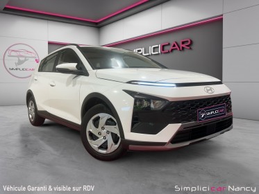 Hyundai bayon 100ch hybrid 48v initia carplay origine france 1ère main garantie constructeur 01/2030 occasion simplicicar...