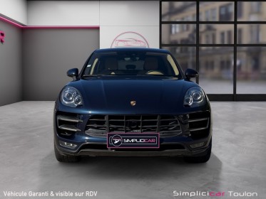 Porsche macan turbo 3.6 v6 400cv pdk - suivi entretien - pack carbone intérieur - bose - sièges chauffants - garantie...
