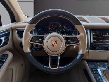 Porsche macan turbo 3.6 v6 400cv pdk - suivi entretien - pack carbone intérieur - bose - sièges chauffants - garantie...