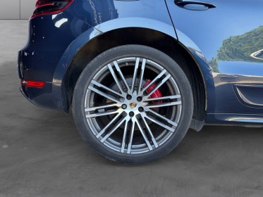 Porsche macan turbo 3.6 v6 400cv pdk - suivi entretien - pack carbone intérieur - bose - sièges chauffants - garantie...