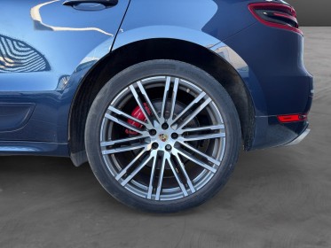 Porsche macan turbo 3.6 v6 400cv pdk - suivi entretien - pack carbone intérieur - bose - sièges chauffants - garantie...