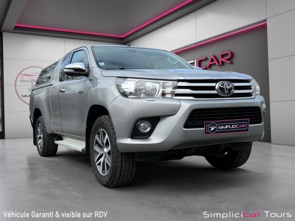 Toyota hilux x-tra cabine 4wd 2.4l 150 d-4d  1 main 12 mois garantie occasion simplicicar tours  simplicicar simplicibike...