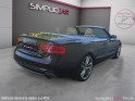 Audi a5 cabriolet v6 3.0 tdi 245 s tronic 7 quattro s line / suivi audi occasion  simplicicar nice - pfvauto simplicicar...