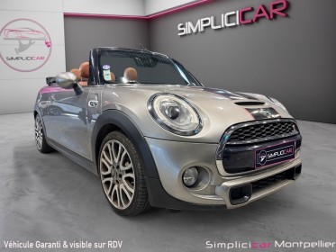 Mini cabriolet f57 192ch cooper s bva6  garantie 12 mois occasion montpellier (34) simplicicar simplicibike france