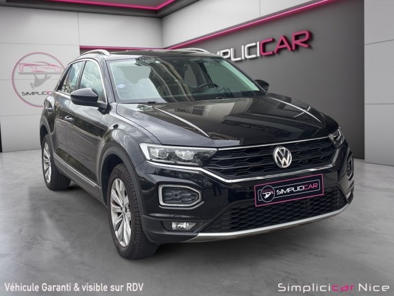 Volkswagen t-roc 1.5 tsi 150 dsg7 carat/ camera /radar/ suivi full /2 eme mains/garantie 12 mois occasion  simplicicar nice -...