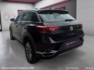 Volkswagen t-roc 1.5 tsi 150 dsg7 carat/ camera /radar/ suivi full /2 eme mains/garantie 12 mois occasion  simplicicar nice -...