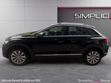 Volkswagen t-roc 1.5 tsi 150 dsg7 carat/ camera /radar/ suivi full /2 eme mains/garantie 12 mois occasion  simplicicar nice -...