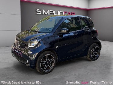 Smart fortwo coupe 0.9 90 ch ss ba6 prime toit panoramique sieges chauffants garantie 12 mois occasion paris 17ème...