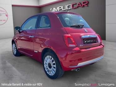 Fiat 500 my17 1.2 69 ch lounge occasion simplicicar limoges  simplicicar simplicibike france