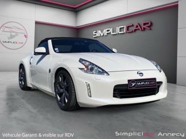 Nissan 370z roadster 3.7 v6 328 pack - silencieux nismo - etat exceptionnel - garantie 12 mois occasion simplicicar annecy...
