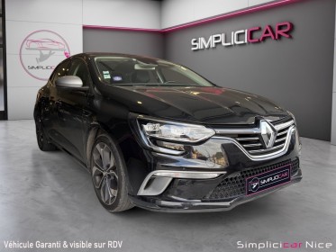 Renault megane iv berline tce 160 fap gt-line occasion  simplicicar nice - pfvauto simplicicar simplicibike france