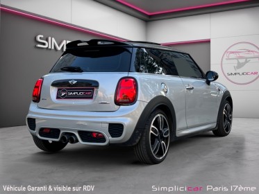 Mini  cooper  2.0 i 16v 231 cv jcw apple carplay full options echappement jcw occasion paris 17ème (75)(porte maillot)...