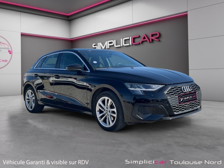 Audi a3 sportback design 35 tfsi  1.5 hybrid 150 garantie constructeur occasion simplicicar toulouse nord simplicicar...