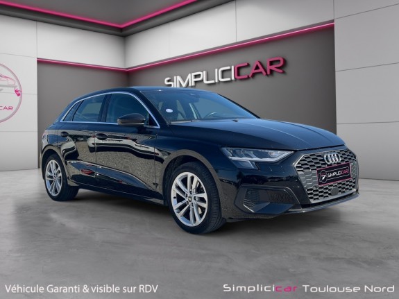 Audi a3 sportback design 35 tfsi  1.5 hybrid 150 garantie constructeur occasion simplicicar toulouse nord simplicicar...