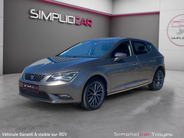 Seat  leon 1.2 tsi 110 connect ethanol carplay caméra de recul garantie 12 mois occasion barberey simplicicar simplicibike...
