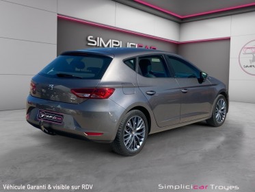 Seat  leon 1.2 tsi 110 connect ethanol carplay caméra de recul garantie 12 mois occasion barberey simplicicar simplicibike...