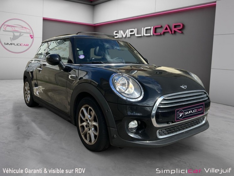 Mini hatch 3 portes f56 cooper 136 ch pack chili, toit ouvrant, radar ar, bluetooth, garantie 12 mois occasion simplicicar...