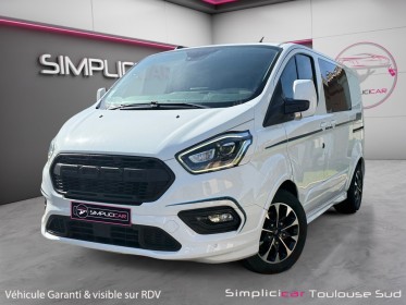 Ford transit custom cabine approfondie l1h1 2.0 ecoblue 185 bva sport audio premium climatisation bi-zone  garantie 12 mois...