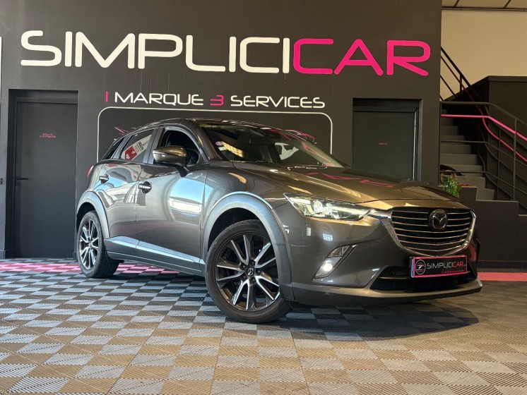 Mazda cx-3 2.0l skyactiv-g 150 4x4 selection pack roue hiver garantie 12 mois occasion  simplicicar aix les bains simplicicar...