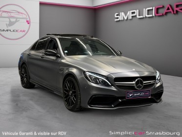 Mercedes classe c 63 s mercedes-amg speedshift mct amg malus paye suivi complet mercedes - toit ouvrant - cam 360 -...