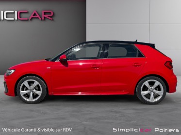 Audi a1 sportback 30 tfsi 116 ch s line carplay radar de recul garantie 12 mois occasion simplicicar poitiers simplicicar...