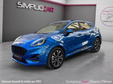 Ford puma 1.0 ecoboost 125 ch mhev ss dct7 st-line carplay entretien a jour revision des 4 ans faite occasion paris 17ème...