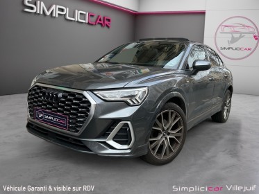 Audi q3 sportback 35 tfsi 150 ch s tronic 7 s line - toit ouvrant / pack cuir / sièges Élec / caméra recul / garantie...