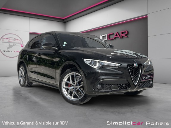Alfa romeo stelvio my19 2.2 210 ch q4 at8 turismo toit ouvrant cameral de recul garantie 12 mois occasion simplicicar...