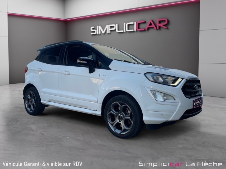 Ford ecosport 1.0 ecoboost 125 bva6 st-line - caméra de recul - kit distri ok - garantie 12 mois occasion simplicicar la...