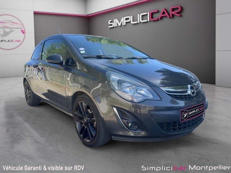 Opel corsa 1.4 turbo 100ch edition garantie 12 mois occasion montpellier (34) simplicicar simplicibike france