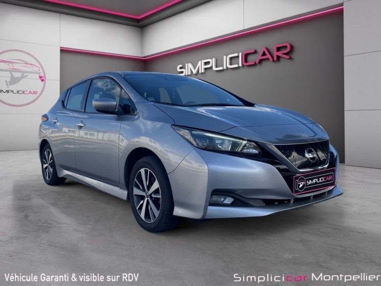 Nissan leaf 2021 electrique 40kwh acenta soh 100 garantie 12 mois occasion montpellier (34) simplicicar simplicibike france