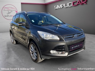 Ford kuga 2.0 tdci 150 titanium powershift toit ouvrant panoramique garantie 12 mois occasion montpellier (34) simplicicar...