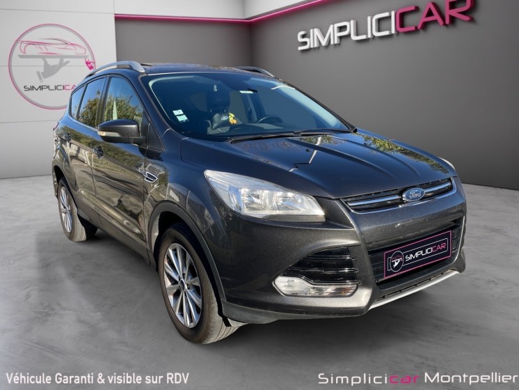 Ford kuga 2.0 tdci 150 titanium powershift toit ouvrant panoramique garantie 12 mois occasion montpellier (34) simplicicar...