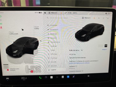 Tesla model y standard rwd garantie batterie tesla 2031 occasion montpellier (34) simplicicar simplicibike france