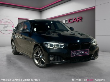 Bmw serie 1 f20 lci2 118d 150 ch m sport pack m - caméra - carplay - garantie 12 mois occasion simplicicar nimes - rb auto...