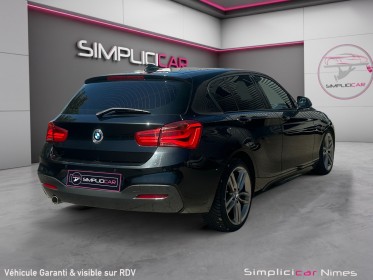 Bmw serie 1 f20 lci2 118d 150 ch m sport pack m - caméra - carplay - garantie 12 mois occasion simplicicar nimes - rb auto...