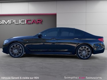 Bmw serie 5 g30 530d xdrive 265 bva8 m sport - suivi bmw/caméra 360/hud/individual - garantie 12 mois occasion simplicicar...