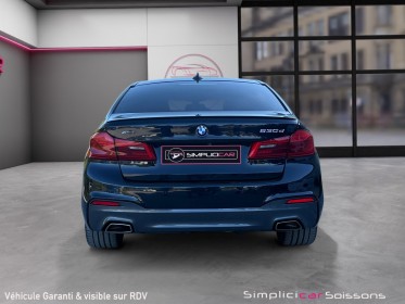 Bmw serie 5 g30 530d xdrive 265 bva8 m sport - suivi bmw/caméra 360/hud/individual - garantie 12 mois occasion simplicicar...