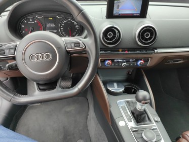 Audi a3 cabriolet 1.8 tfsi 180 ambition luxe s tronic 7 cuir et capote marron /garantie 12 mois jantes et bouclier ar......