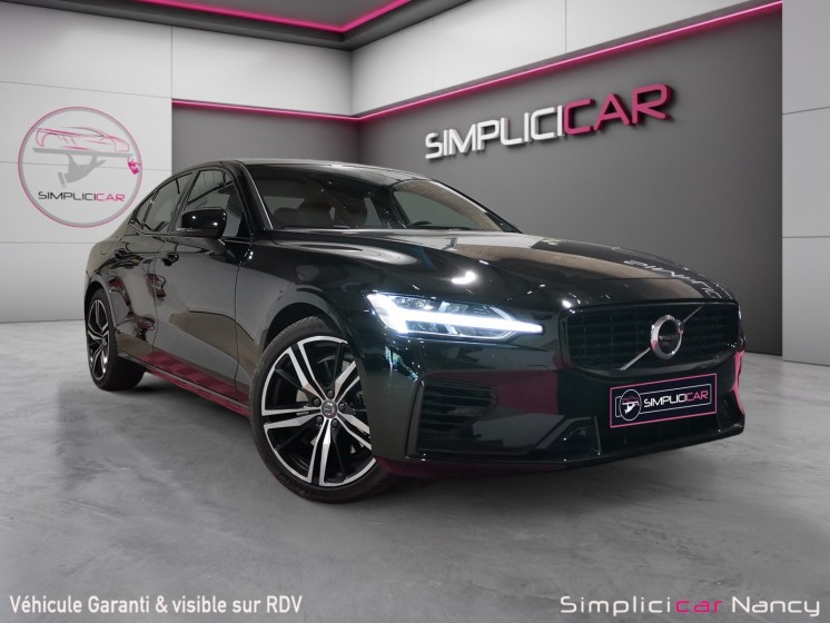 Volvo s60 t8 awd hybride rechargeable 310ch145ch polestar engineered suivi complet volvo garantie 12 mois occasion...