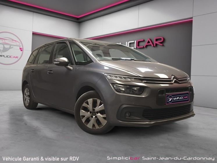 Citroen grand c4 spacetourer business 130 eat8 7 places carplay régulateur radar garantie 12 mois occasion simplicicar...