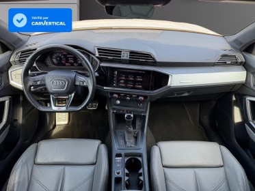 Audi q3 s line 40 tfsi 190 ch s tronic 7 quattro garantie 12mois carplay attelage radar av ar occasion simplicicar rennes...