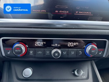 Audi q3 s line 40 tfsi 190 ch s tronic 7 quattro garantie 12mois carplay attelage radar av ar occasion simplicicar rennes...